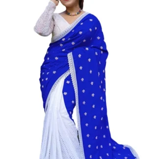 Cotton Hakoba Blue and White