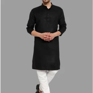 Black Kurta for Men