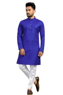 Blue Kurta for Men in Best Ethnic Wear