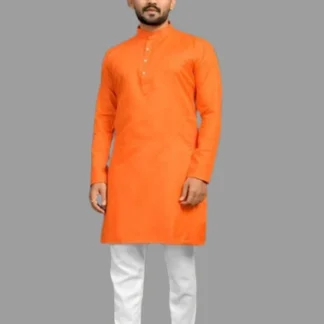 Orange Kurta for Men