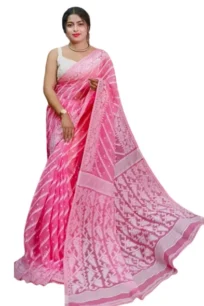 Fashion trends Soft Jamdani (Pink)
